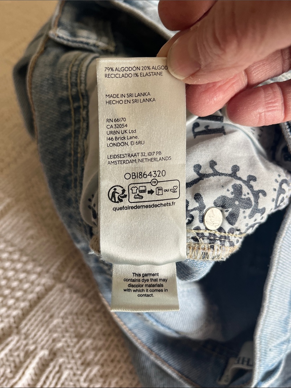 We The Free Leila High-Rise Leggy Slim Jeans Sz 25 - Picture 8 of 14